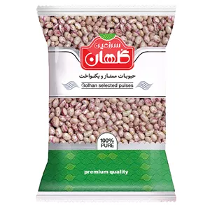 لوبیا چیتی سرزمین گلهان - 500 گرم
