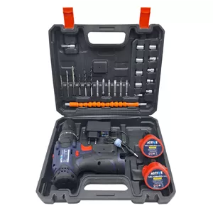 دریل چکشی شارژی 10 میلی متری 12 ولت اکتیو مدل AC_3112BR کد 30 مجموعه 29 عددی 