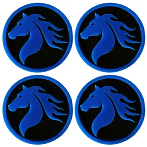 درپوش رینگ خودرو مدل HORSE&WIND B-COL PLUS مناسب برای سمند بسته 4 عددی