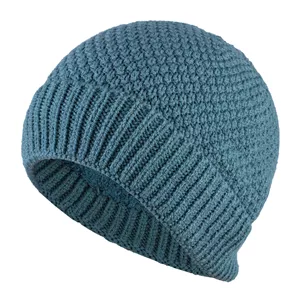 کلاه بافتنی سام مدل لبه برگرد داخل خز کد 530