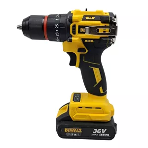 دریل چکشی شارژی صنعتی براشلس 13 میلی متری 36 ولت دیوالت مدل 36V/Li_ion کد 2