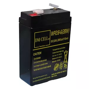 باتری سیلد اسید 6 ولت 2.8 آمپر ساعت دی ام مدل 6V-2.8