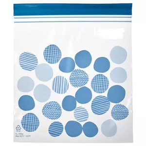 کیسه زیپ دار ایکیا مدل 90553666- istad بسته 25 عددی