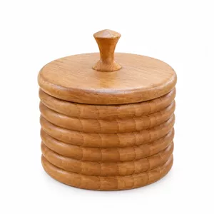 قندان چوبی مدل کندویی