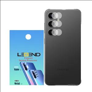 محافظ لنز دوربین لجند مدل نانوگلس مناسب برای گوشی موبایل سامسونگ Galaxy S24 بسته 2 عددی