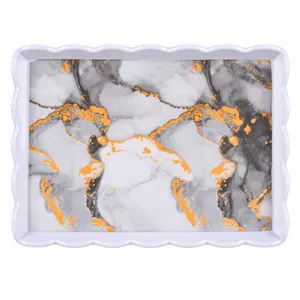 سینی بدون دسته مهروز مدل 6003 ابروباد 2 سایز 26×36 سانتی متر