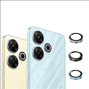 محافظ لنز دوربین فلزی مدل Lenzo محافظ لنز مناسب برای گوشی موبایل شیائومی Redmi13