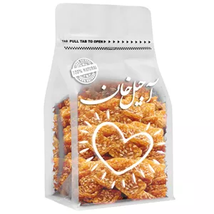کنجد عسلی حبه ای آجیل خان - 200 گرم
