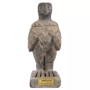 مجسمه تندیس و پیکره شهریار مدل عقاب هترا کد MO3320