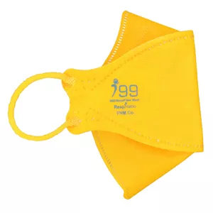 ماسک تنفسی ریما مدل سه بعدی نوجوان N99 نانو کد yellow_MF99 بسته 25 عددی
