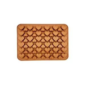 قالب شکلات و پاستیل مدل چند قلب