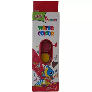 آبرنگ 6 رنگ توتو کد 5111