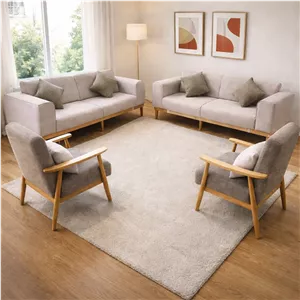 مبل راحتی 8 نفره گالری چوب آشنایی مدل Mnmal-Khod