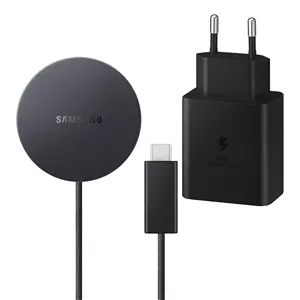 شارژر بی‌سیم 25 وات سامسونگ مدل EP-P2900 به همراه شارژر دیواری 45 وات سامسونگ