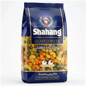 پاستا زانویی سبزیجات شاهنگ - 400 گرم