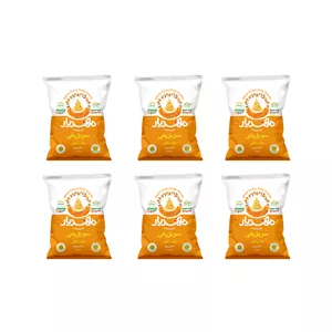 سویق پفی غلات پنیری مهدیار - 50 گرم بسته 6 عددی