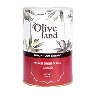 زیتون سبز باهسته الیو لند - 4000 گرم