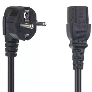 کابل برق سه پین منبع تغذیه کامپیوتر مدل KSRE-3PIN طول 1.4 متر