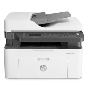 پرینتر چندکاره لیزری تک‌رنگ A4 اچ‌پی مدل Laser MFP 139fnw با قابلیت پرینت، اسکن، کپی و فکس، اتصال USB، وای‌فای و شبکه