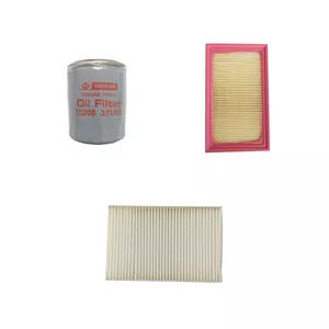 فیلتر روغن خودرو مدل 15208-31U00 مناسب برای نیسان ماکسیما به همراه فیلتر هوا و فیلتر کابین