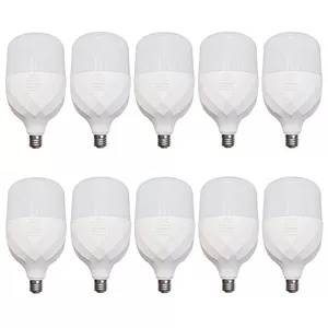 لامپ اس ام دی 50 وات دونور مدل استوانه پایه E27 مجموعه 10 عددی