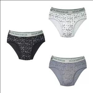 شورت اسلیپ مردانه سیلکا مدل فولکس مجموعه سه عددی