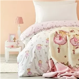 پتو 1 نفر کاراجا هوم مدل Balerin سایز 220x160 سانتی‌متر