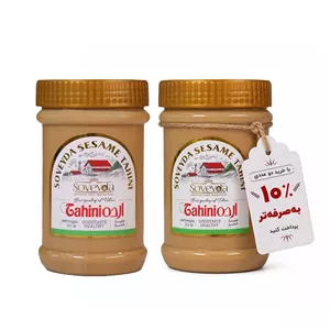 ارده دو آتیشه سویدا - 400 گرم بسته 2 عددی