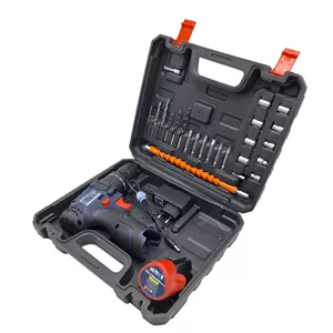  دریل چکشی شارژی صنعتی 10 میلی متری 12 ولت اکتیو مدل 10mm کد 33 مجموعه 28 عددی