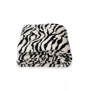 پتو مسافرتی 2 نفره مدل پلنگی ژله ای سایز 220x200 سانتی‌متر