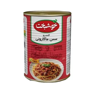 کنسرو سس مایه ماکارونی خوشبخت - 380 گرم