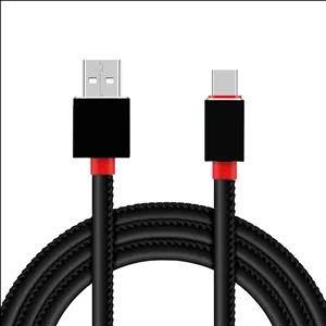 کابل تبدیل USB به USB-C هارمن مدل PU LEATHER2M طول 2 متر