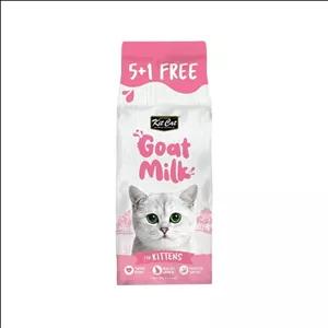 شیر بچه گربه کیت کت مدل Kitten Goat Milk طعم شیر بز بسته 6 عددی