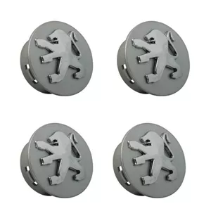 درپوش وسط رینگ خودرو چیکال مدل Q-10 مناسب برای پژو 207 بسته 4 عددی