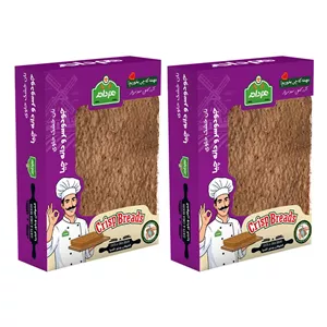 نان خشک حاوی جو دوسر و دانه چیا هم دانه - 300 گرم بسته 2 عددی