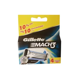 تیغ یدک ژیلت مدل M-3 بسته 4 عددی