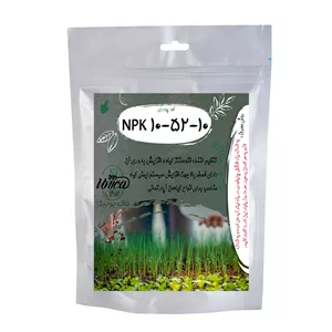 کود پودری ان پی کی یونیکا خاک مدل NPK-10-52-10 وزن 50 گرم