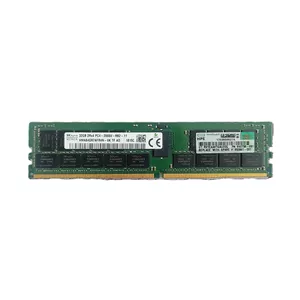 رم سرور DDR4 اس کی هاینیکس 32 گیگابایت، فرکانس 2666 مگاهرتز، تایمینگ 19، یک ماژول RDIMM، دو کاناله، مدل 840758-091 HPE DDR4 32GB