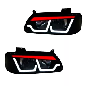 چراغ جلو خودرو گروه پژوهش صنعت مدرن مدل Bmw-WR مناسب برای پراید بسته دو عددی