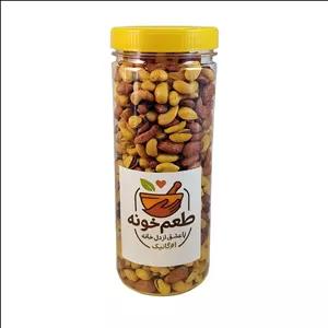 آجیل چهار مغز شور ارگانیک تبریز طعم خونه - 800 گرم