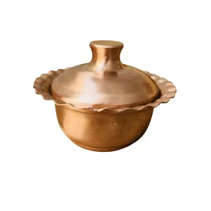 قندان مسی نقلی لب چین کد ZH395