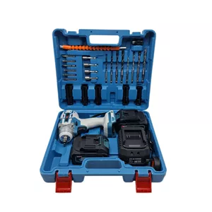 آچار بکس شارژی صنعتی باس مدل 288VF کد 2 درایو 1/2 اینچ مجموعه 30 عددی