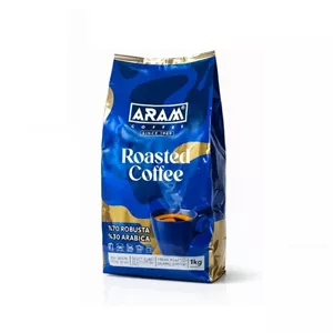 دانه قهوه 30 درصد عربیکا 70 درصد روبوستا قهوه آرام - 1001 گرم 