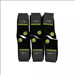 جوراب ساق بلند زنانه لیمون مدل VF بسته 6 عددی