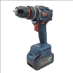 دریل چکشی شارژی صنعتی براشلس سه نظام 10 میلی متری 88 ولت باس مدل 88VF کد2 