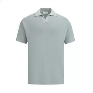 پولوشرت آستین کوتاه یقه برگردان مردانه کروم مدل 2612308
