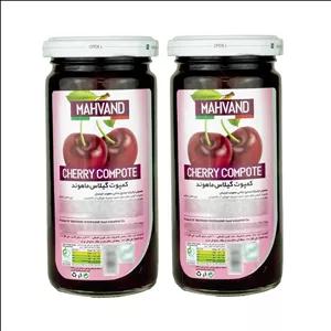کمپوت گیلاس ماهوند - 480 گرم مجموعه 2 عددی