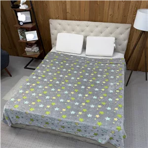 پتو مسافرتی 2 نفره ویراگیتا مدل ستاره دلا سایز 200x220 سانتی‌متر