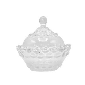 قندان شیشه و بلور اصفهان مدل یاقوت کد 130