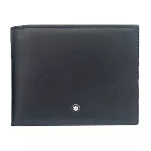 کیف پول مون بلان مدل افقی چرم طبیعی کد 730